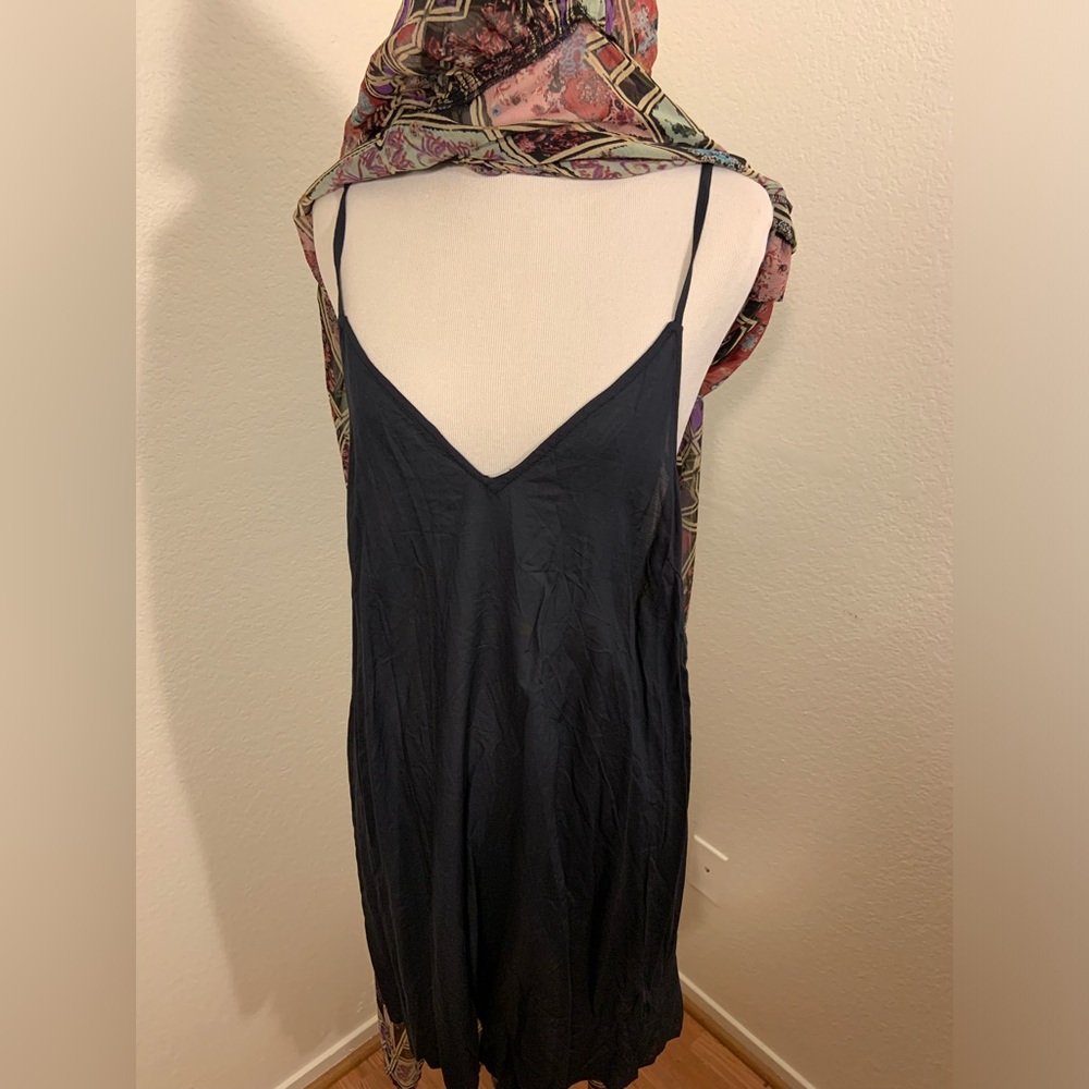 NWOT Free People Women's Black Combo Multi Color Carmella Printed Maxi Dress -XS - Picture 10 of 16